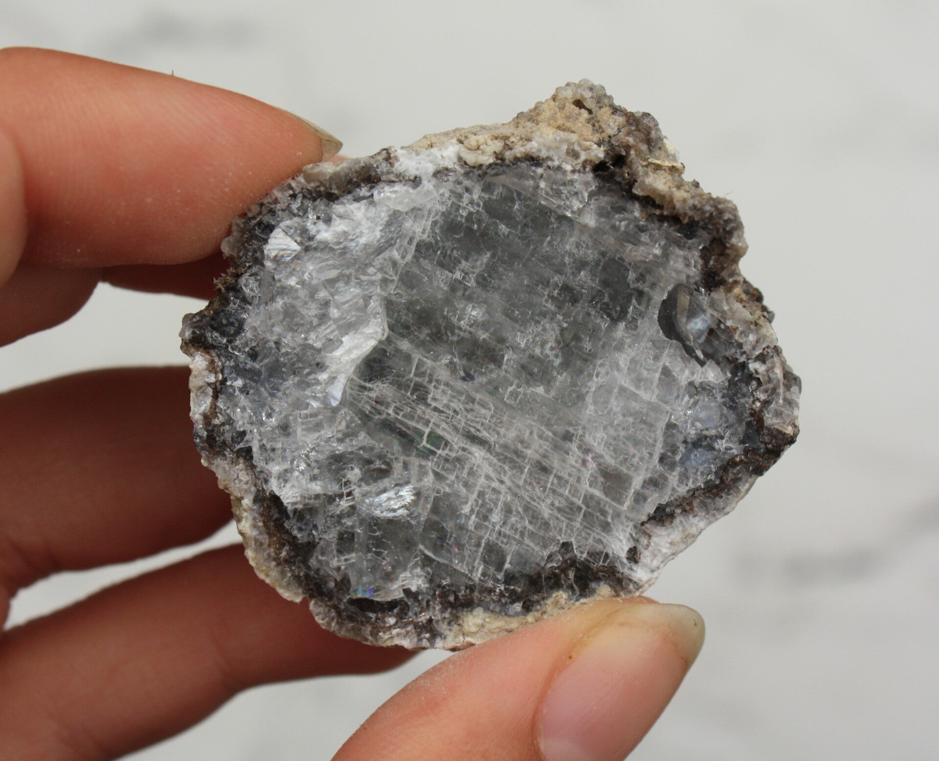 Chalcedoon geode 24