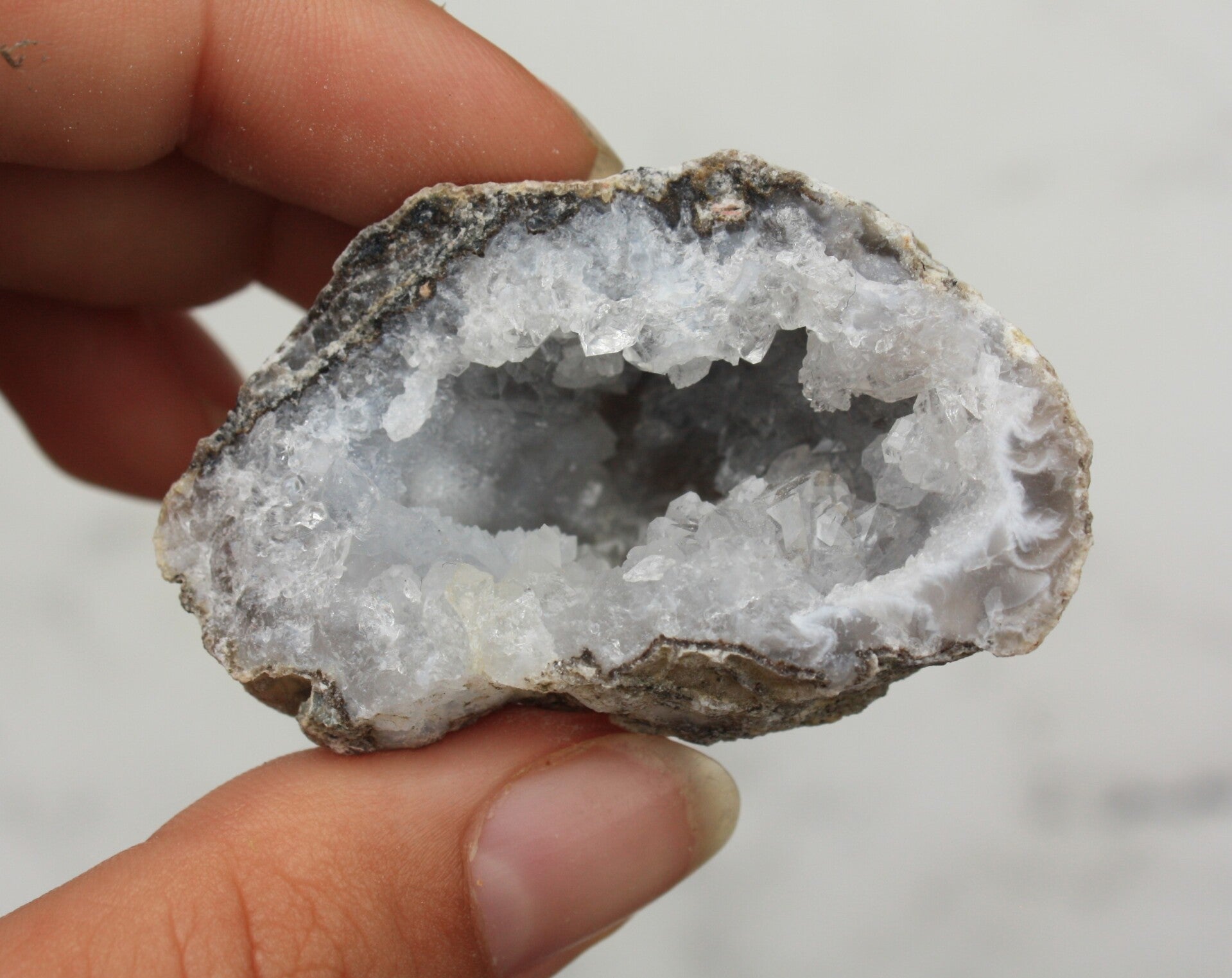 Chalcedoon geode 11