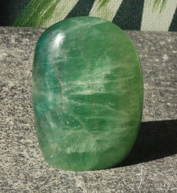 Groene fluoriet freeform 04