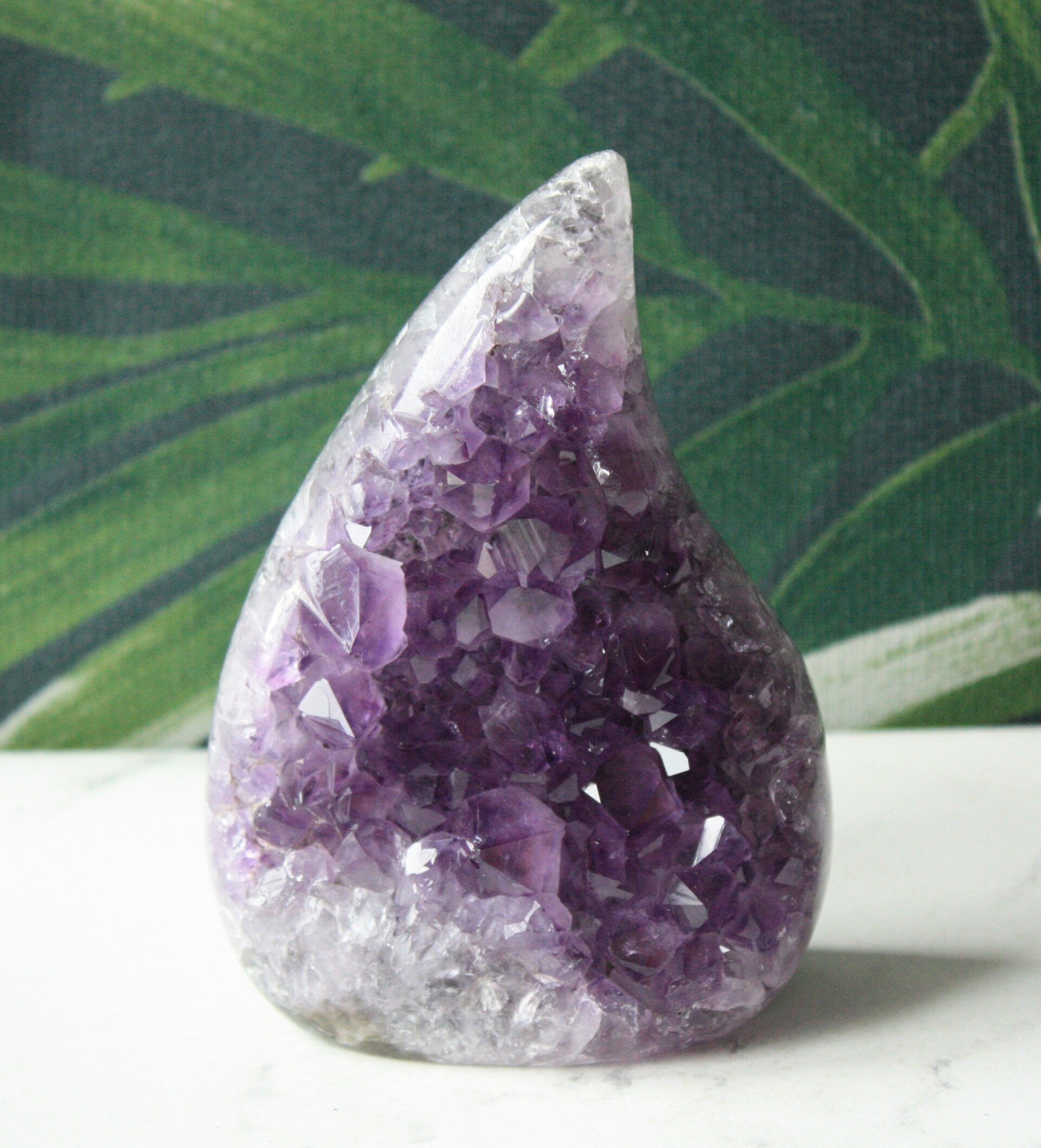 Amethist cluster vlam 01