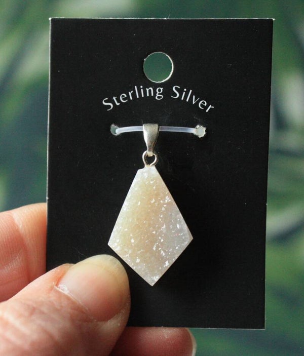 Druzy agaat kettinghanger 01