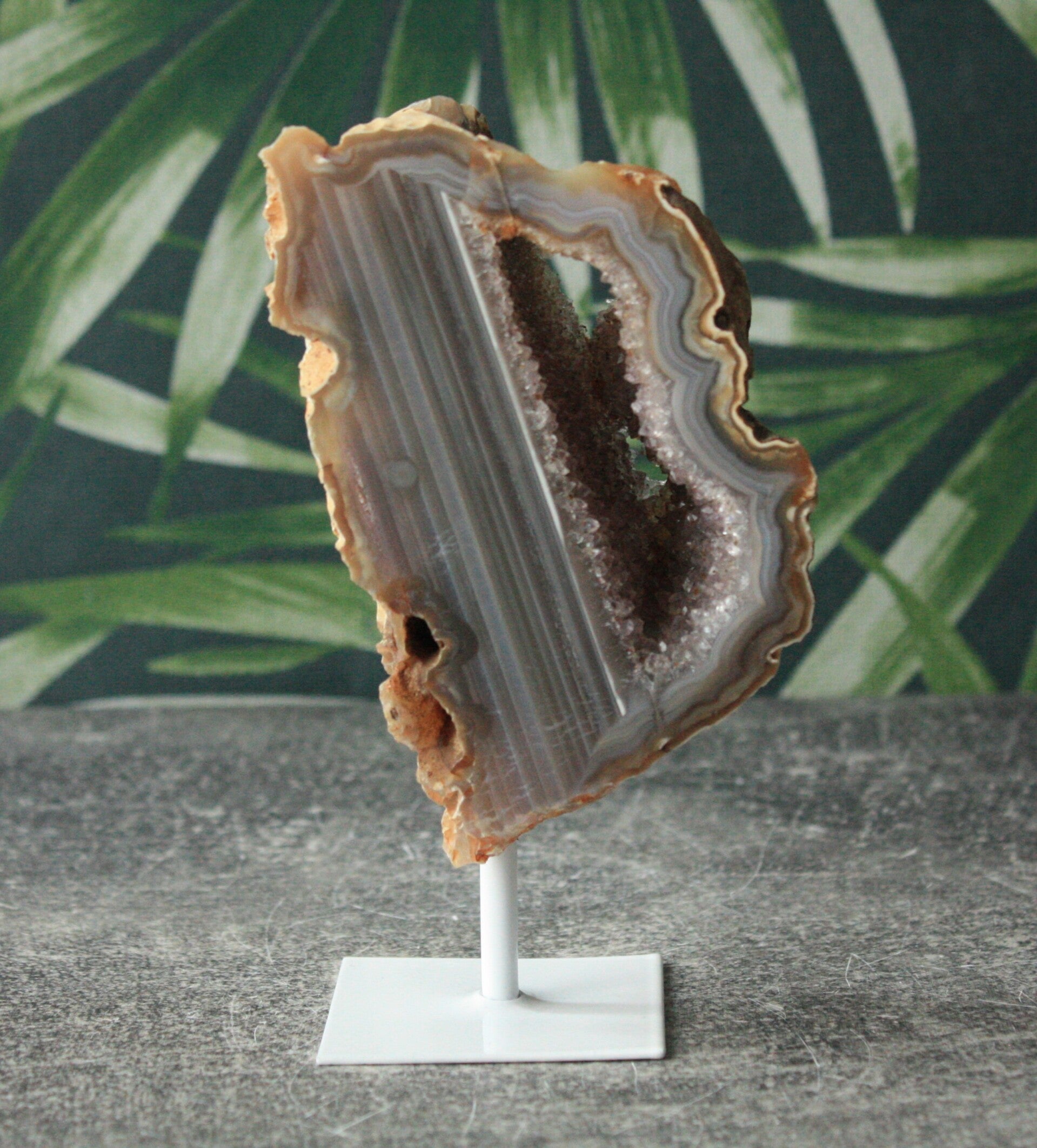 Agaat op standaard 16