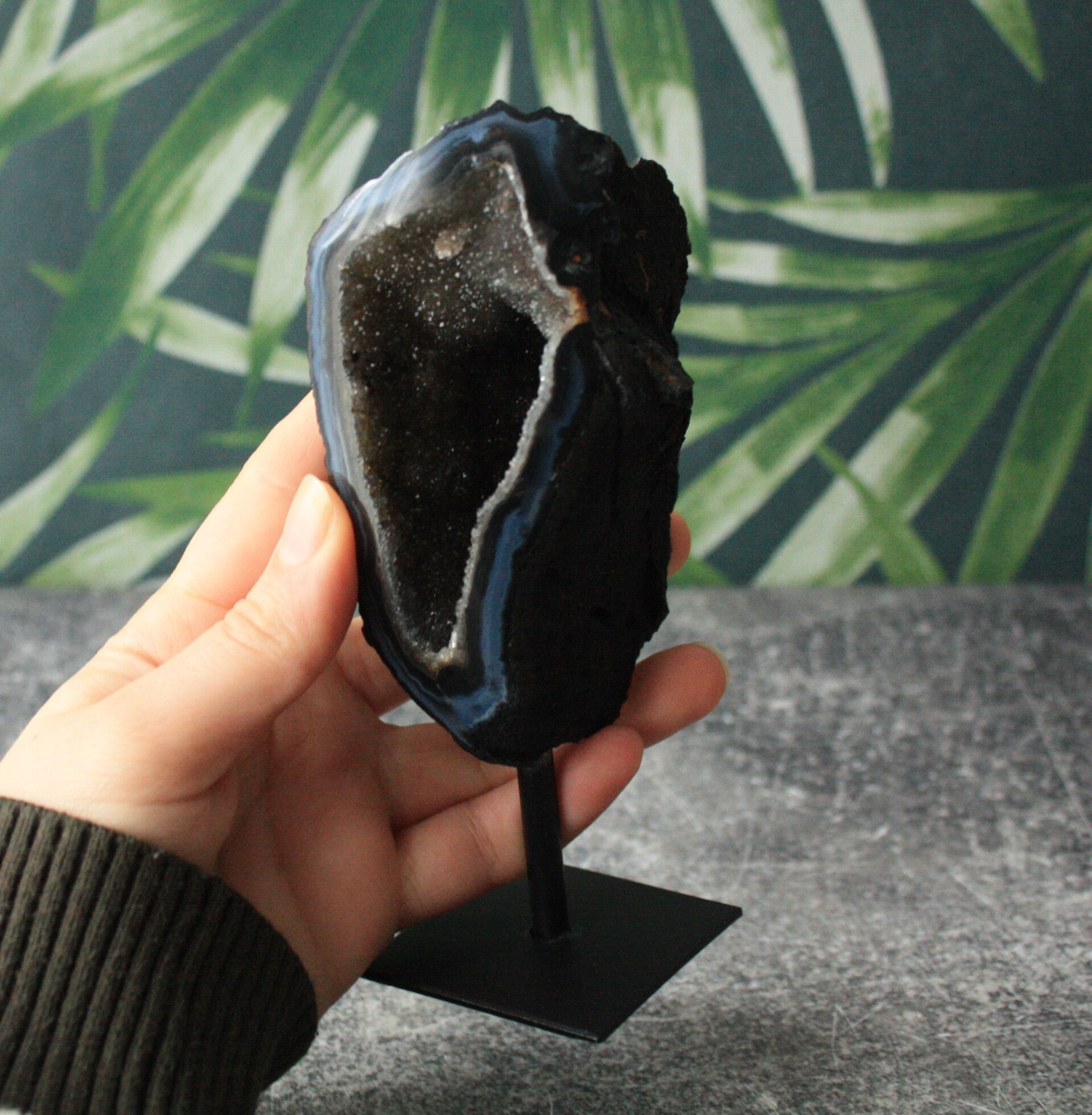 Agaat op standaard 14