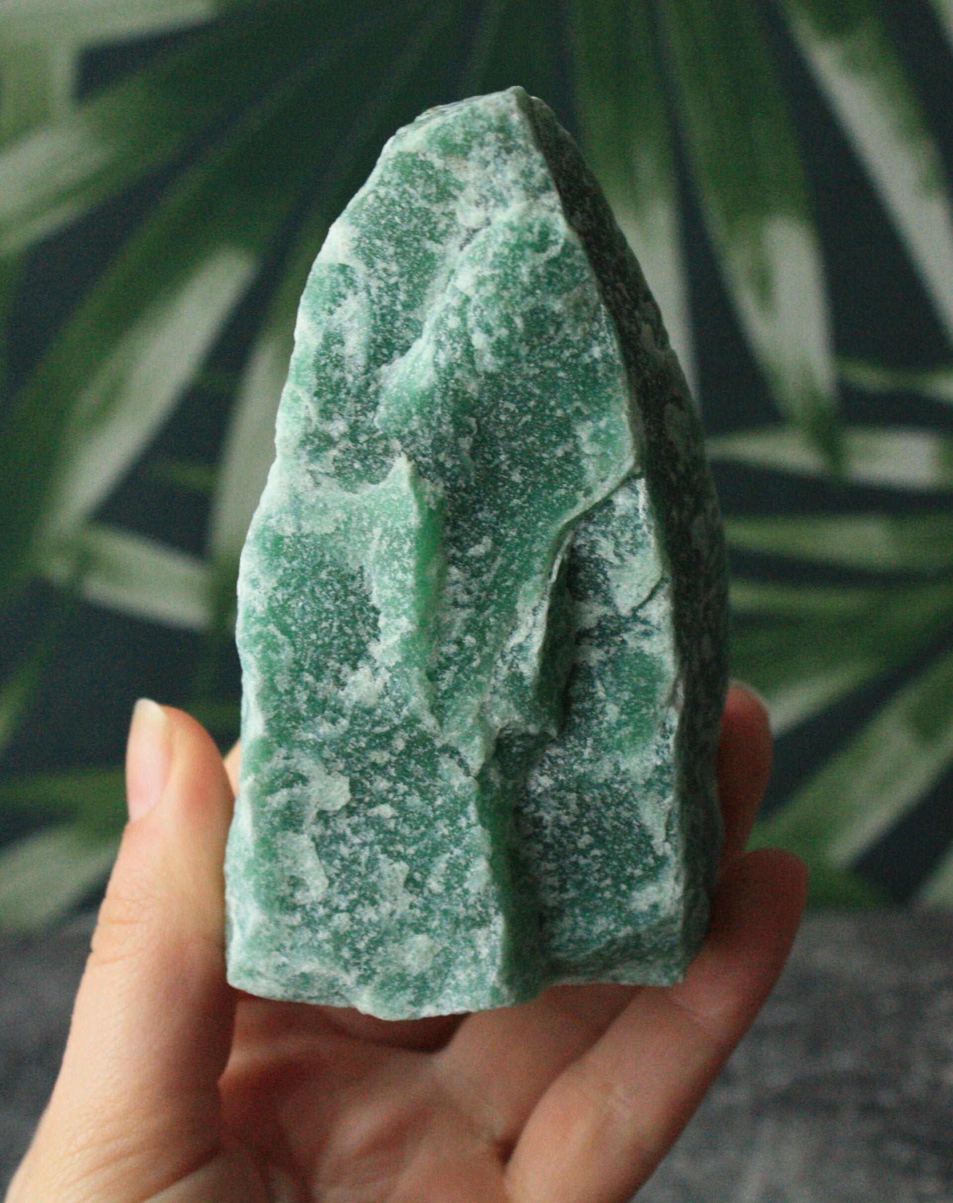 Groene aventurijn cutbase 02