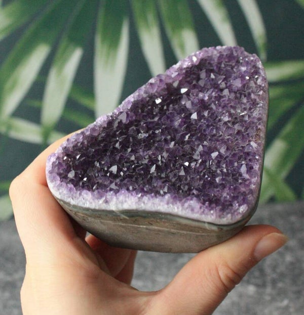 Amethist cluster gepolijst 01