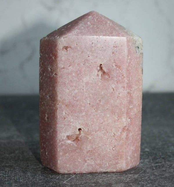 Roze amethist, chalcedoon toren 04