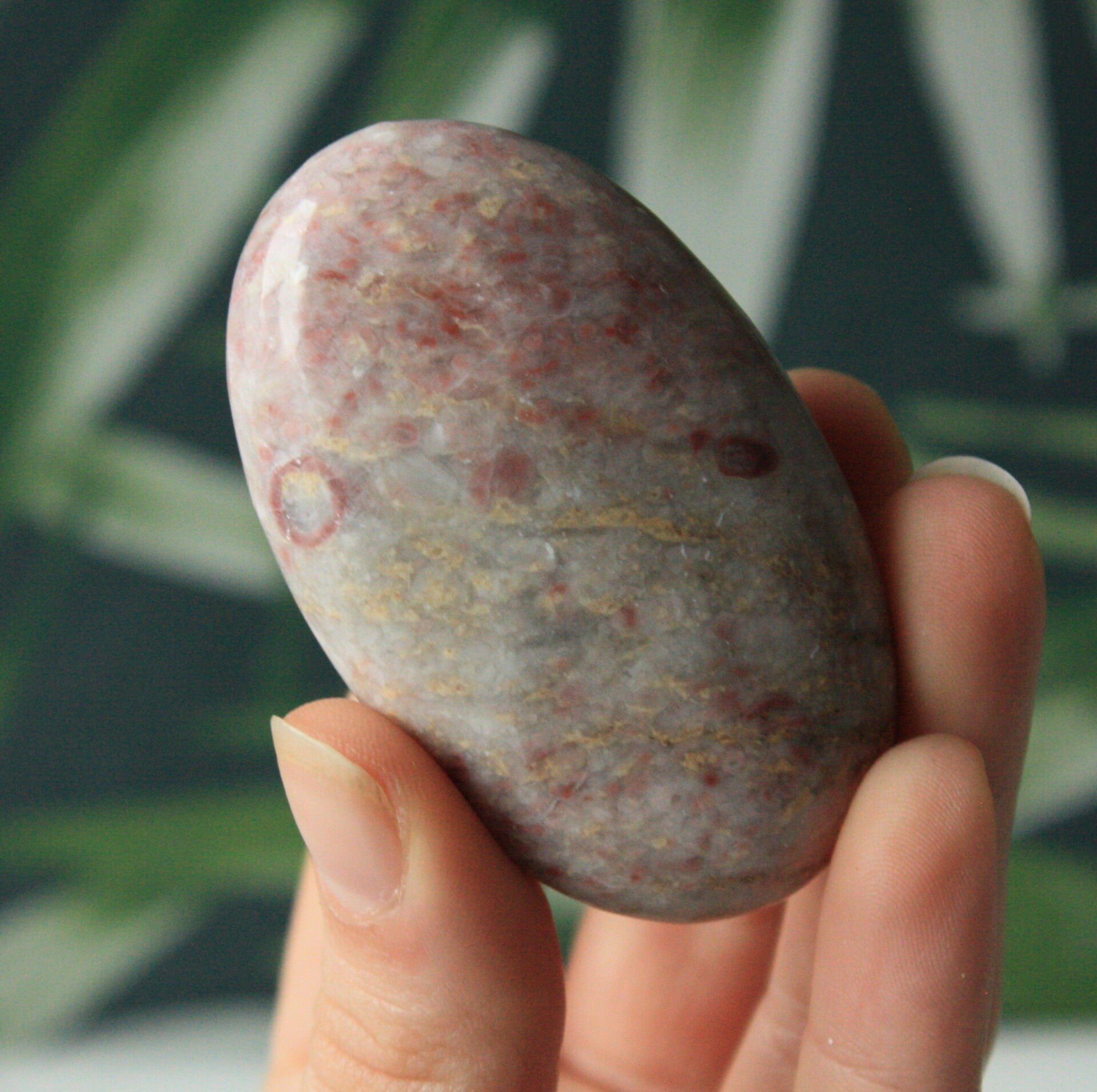 Serpentijn handsteen 01