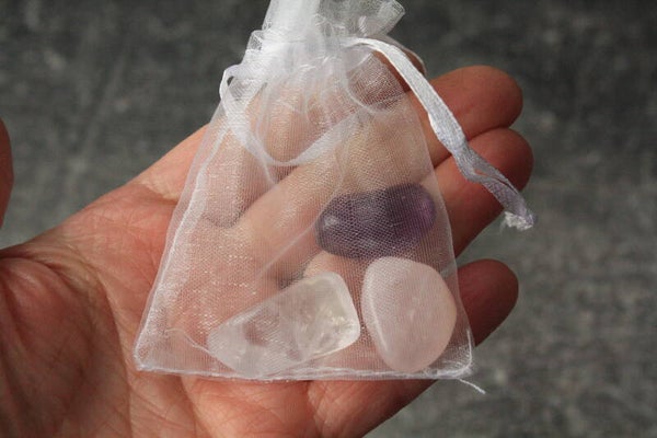 Gouden driehoek trommelsteen setje