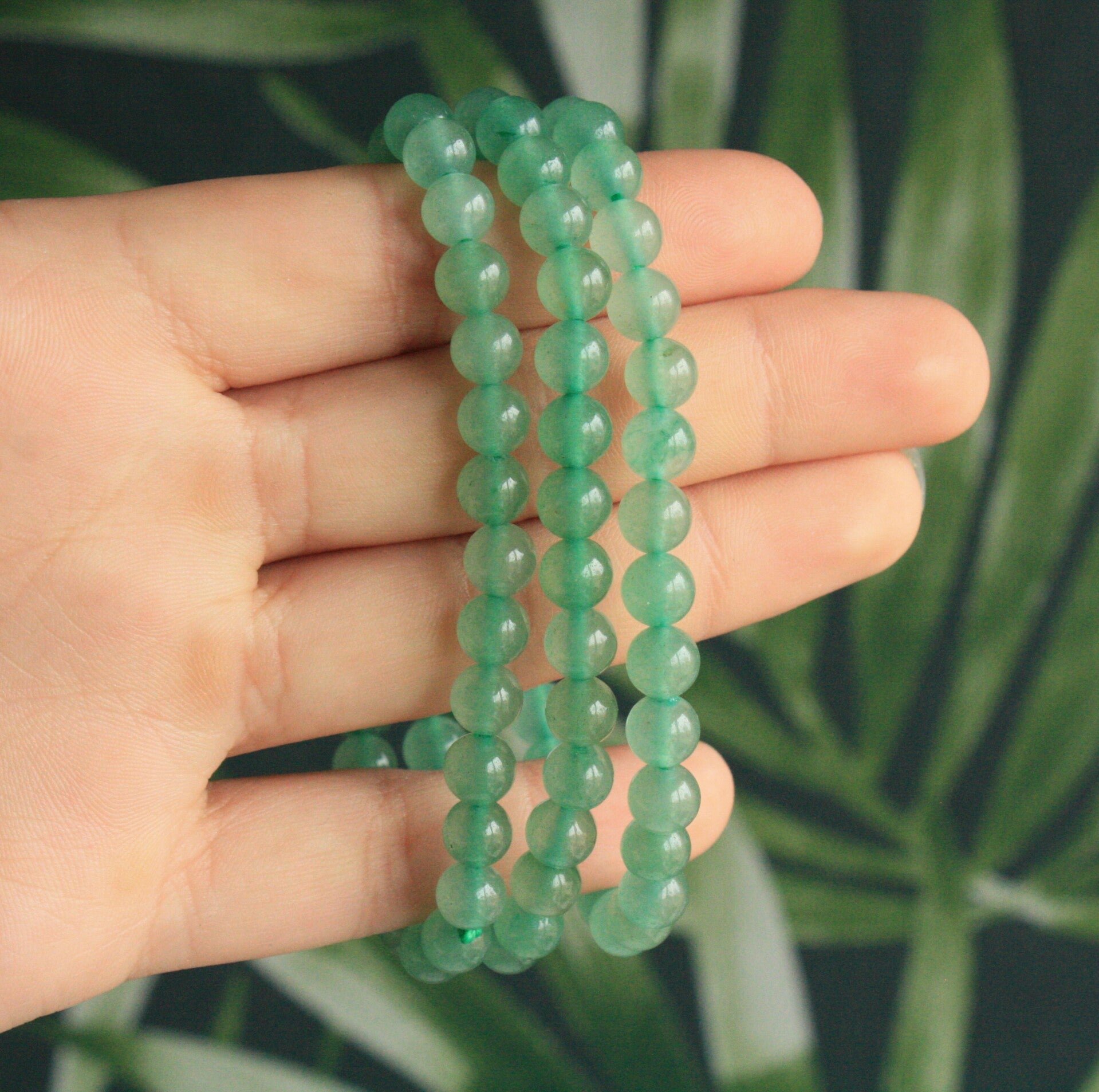 Groene aventurijn powerbead (6 mm)