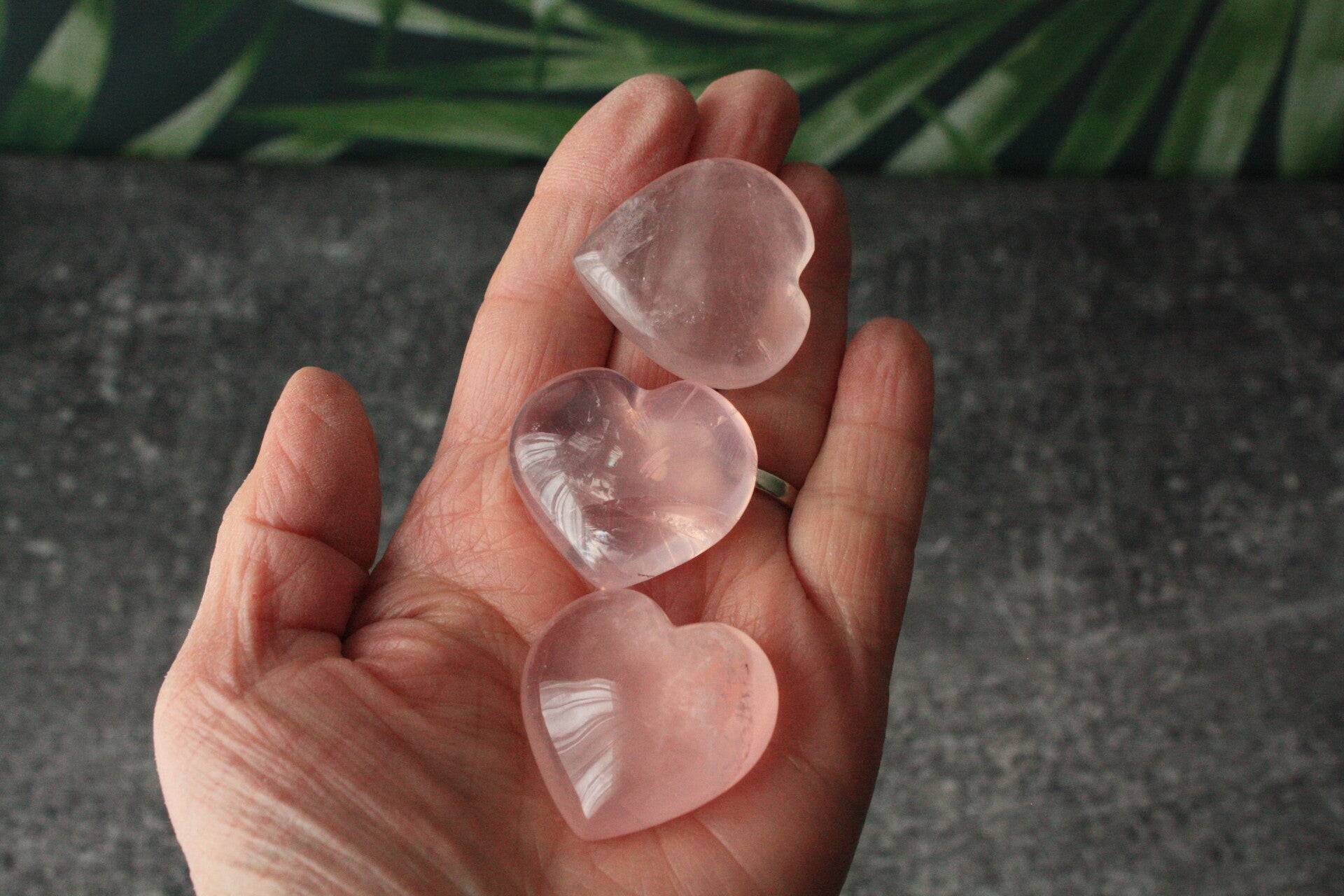 Rozenkwarts hart