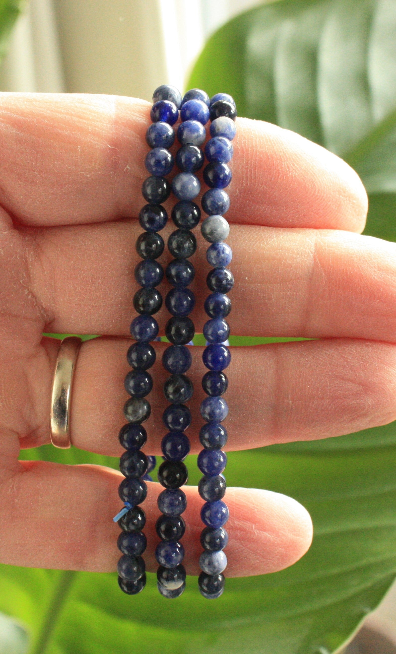 Sodaliet powerbead 4 mm