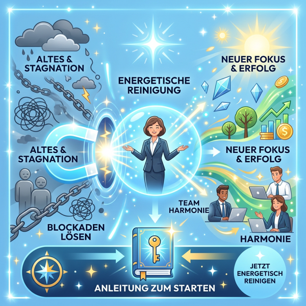 Anleitung zur Energetische Reinigung/ Geschäft/ Mit  Anleitung von Jutta Zahn!