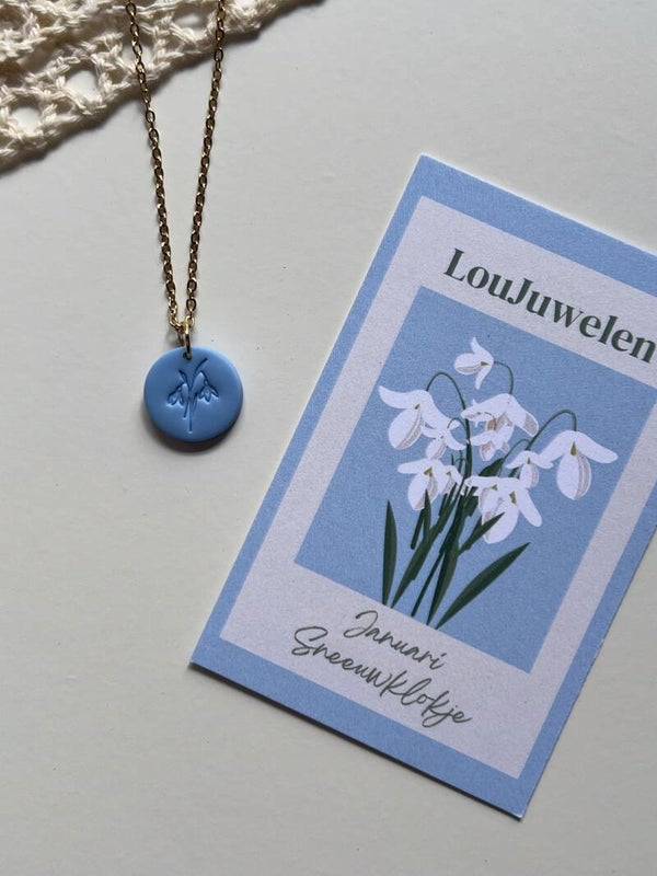 Geboortebloem ketting