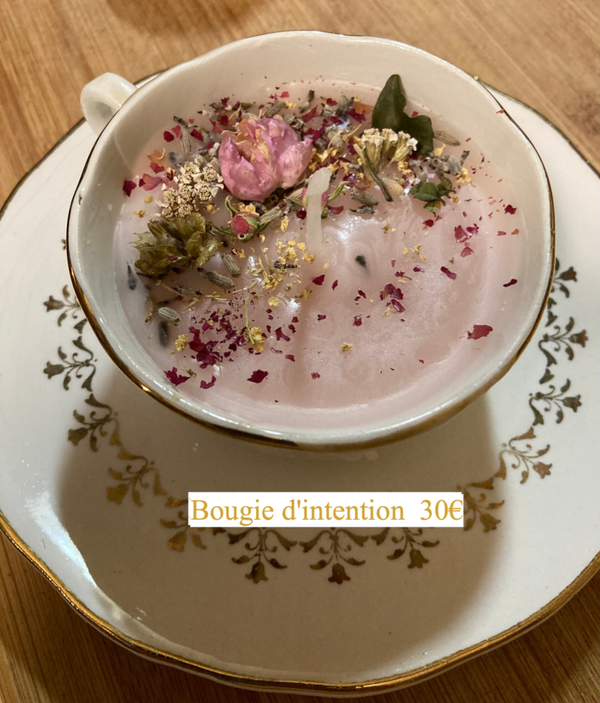 BOUGIE D'INTENTION Modèle Vintage