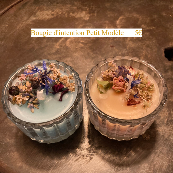 BOUGIE D'INTENTION   Petit Modèle