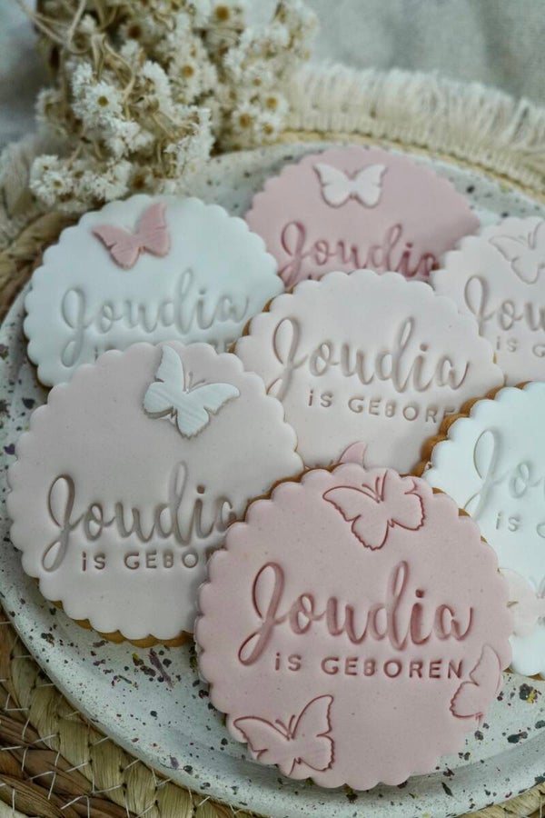 Classic koekjes met vlindertjes