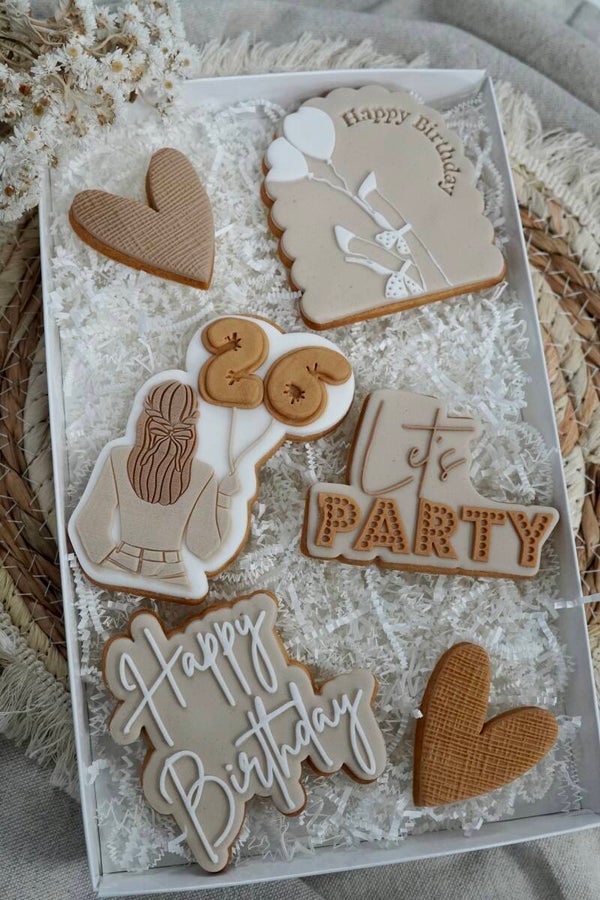 Girly Happy Birthday geschenk set (groot)