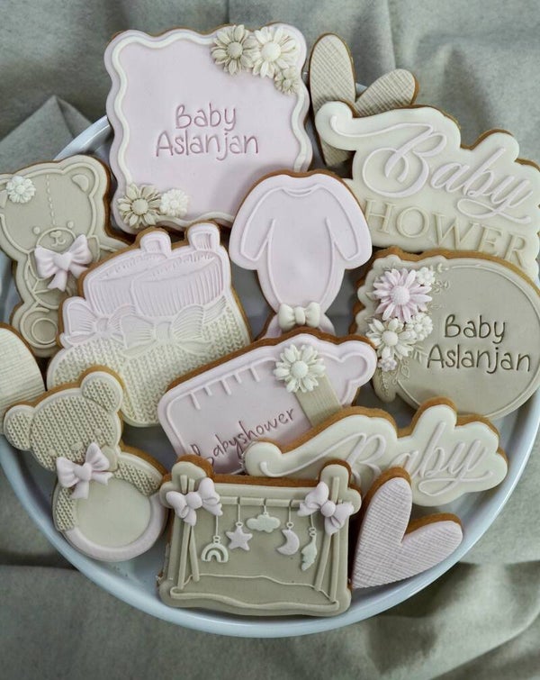 Babyshower Baby Girl Deluxe set