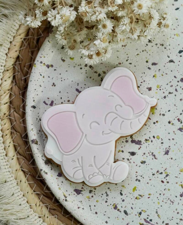 Schattig Olifant Koekje