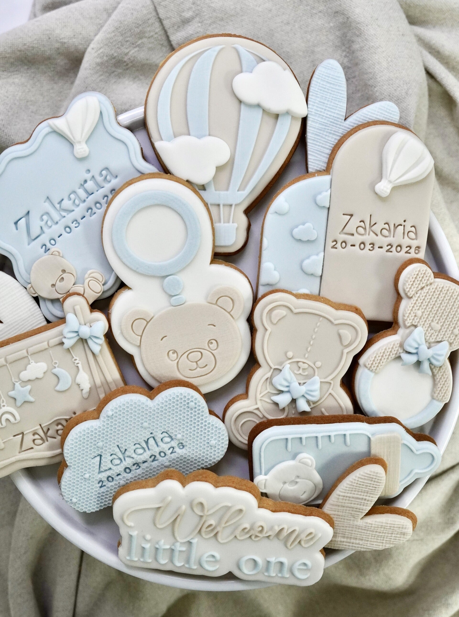 Deluxe koekjes thema set (zelf samenstellen)