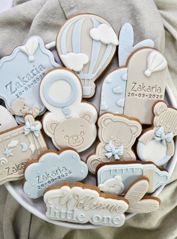 Deluxe koekjes thema set (zelf samenstellen)