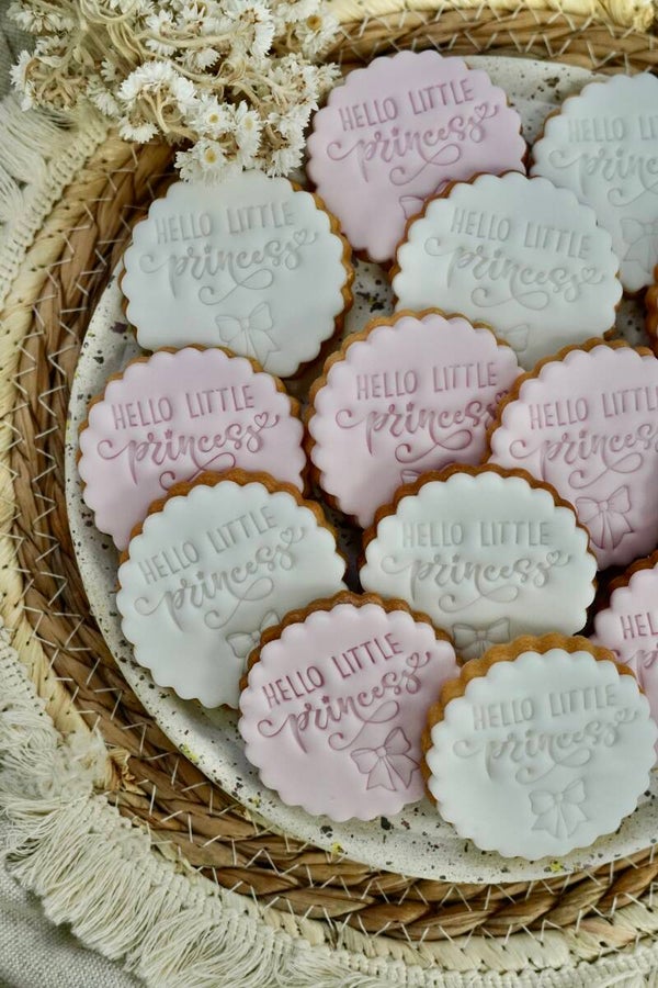 Mini 'Hello little Princess' classic koekjes