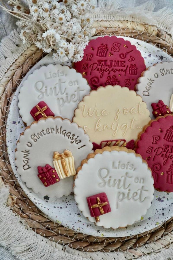 Sinterklaas classic koekjes (set van 8 stuks)