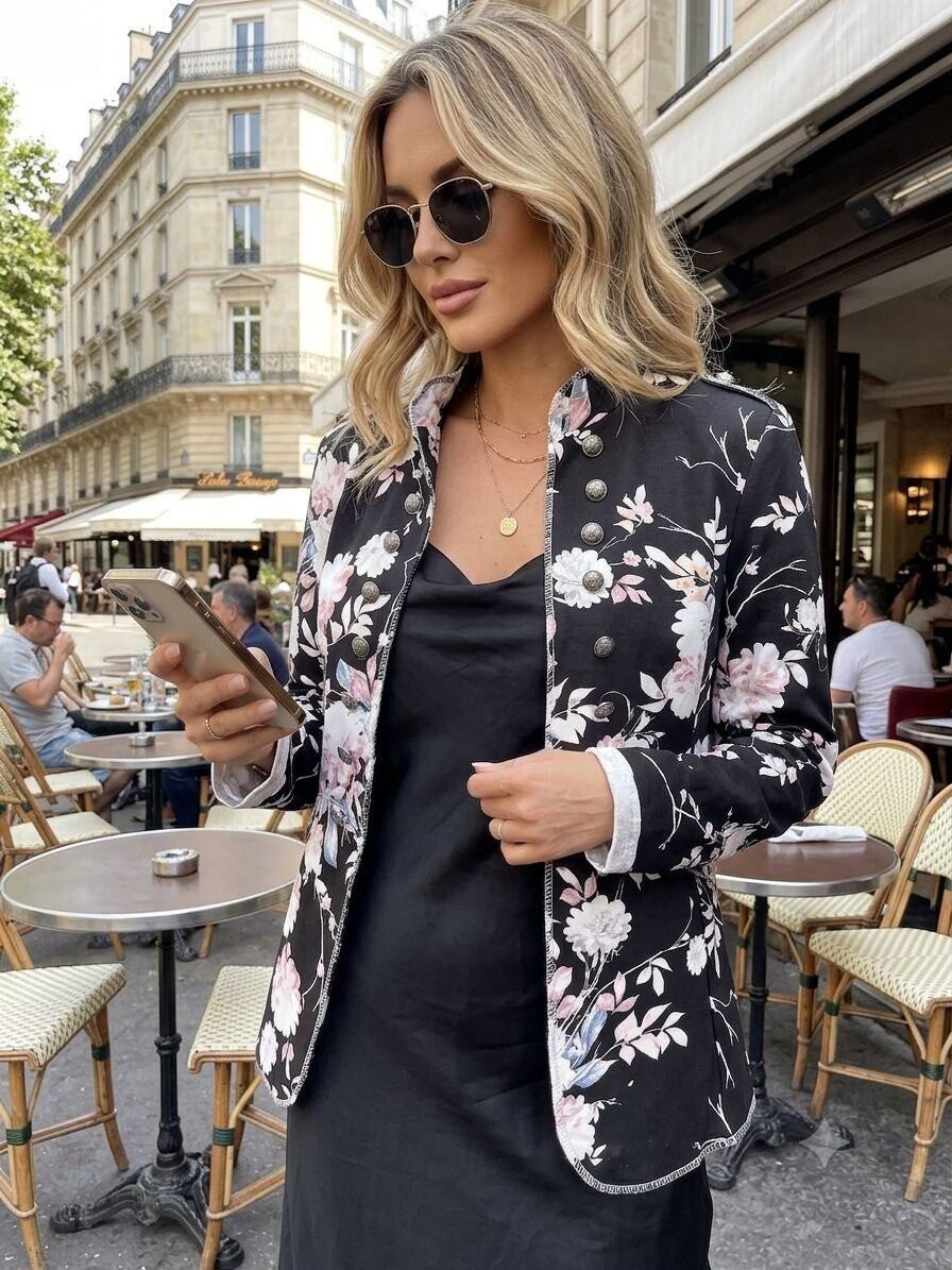 La Veste Officier en Coton – L'Incontournable Look Chic & Audacieux