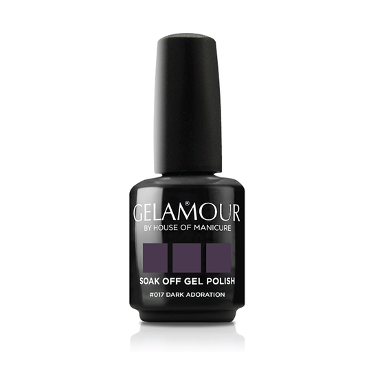 Gel Polish #017 Dark Adoration (15ml)