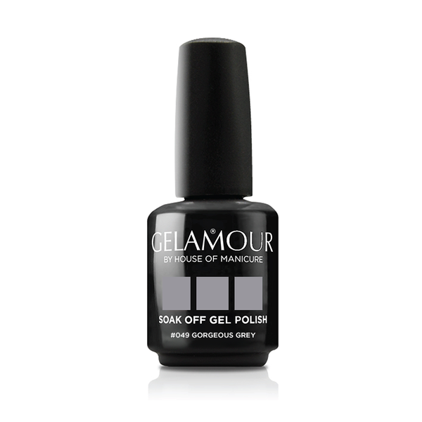 Gel Polish #049 Gorgeous Grey (15ml)