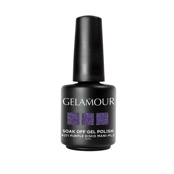Gel Polish #211 Purple Disco Mani-Plz (15ml)