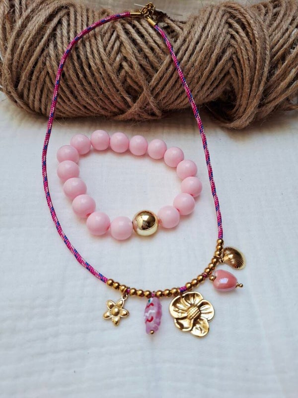 Ketting en armband set