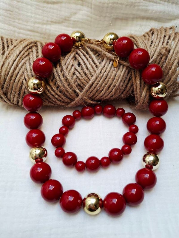 Ketting en armband set