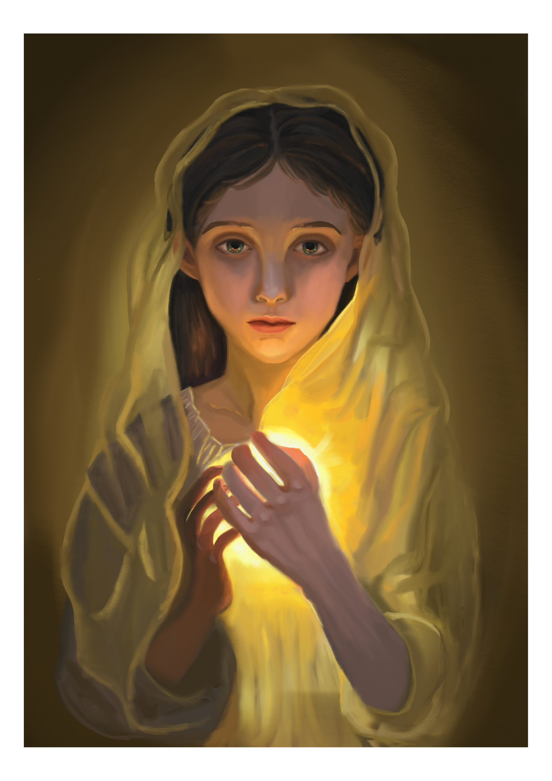 Licht A4 fine art print