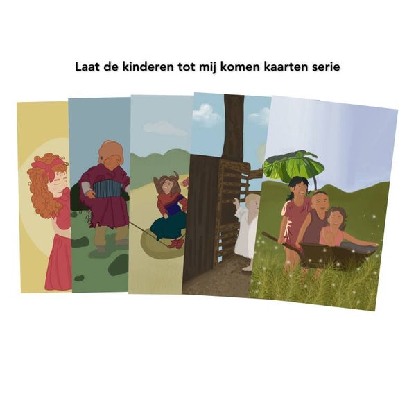Laat de kinderen tot Mij komen kaarten serie