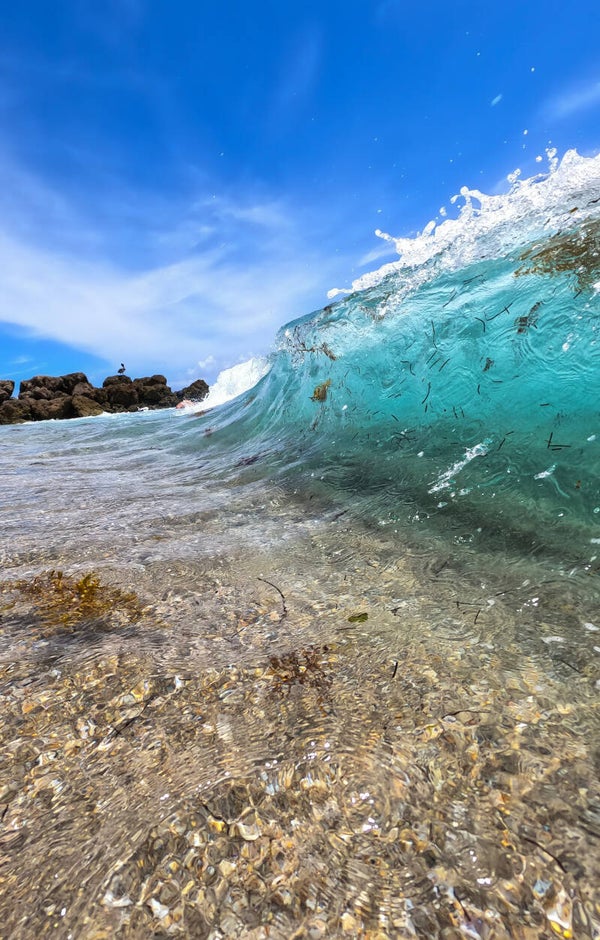 Colorful Wave print