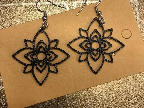 Pendientes Flor