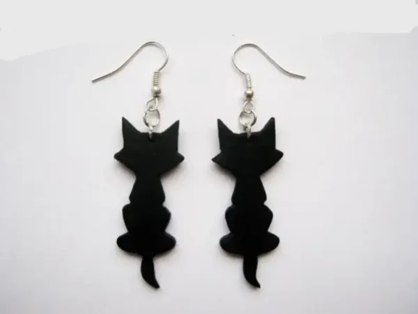 Pendientes Gato
