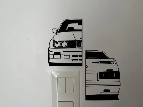 Decoración de pared BMW M3