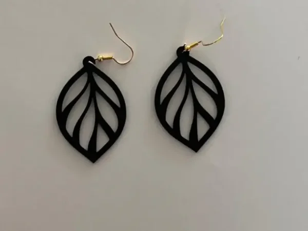 Pendientes hoja