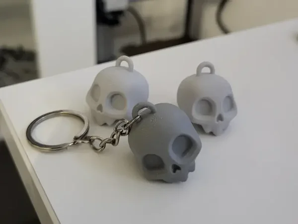 Llavero de Calavera Adorable