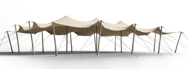 Stretchtent 7,5x15 meter