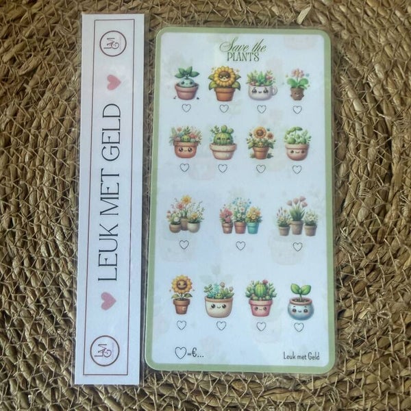 Save the Plants Kawaii
