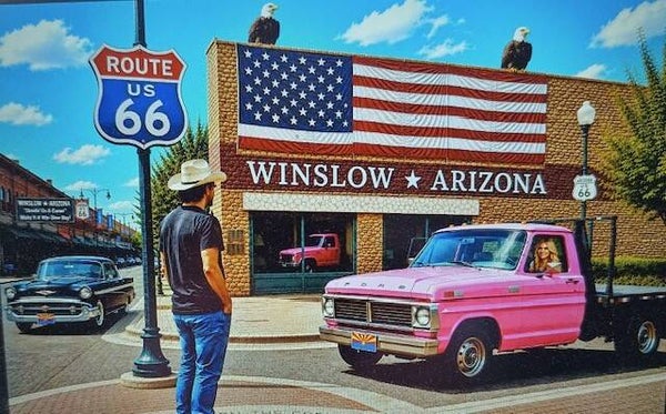 Route 66 Winslow  Magnet