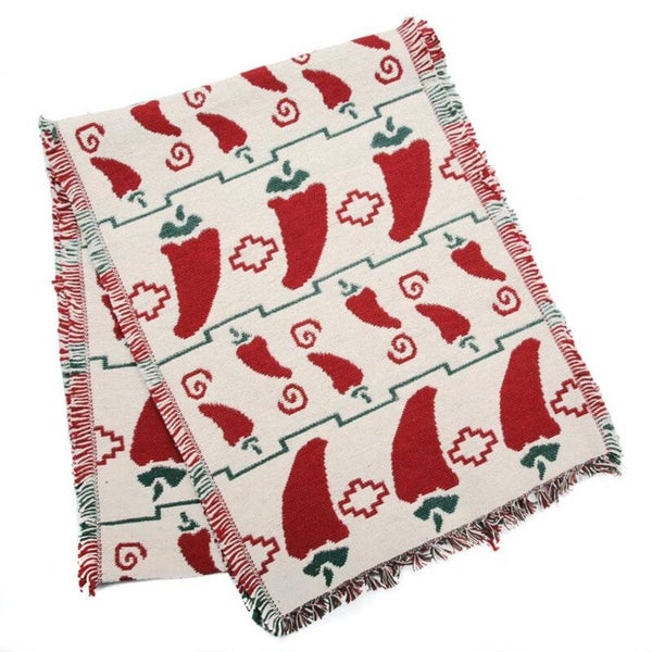 Chili Pepper Bone Table Runner