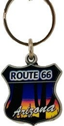 KC58 Metal RTE66 Keychain