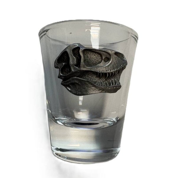 T-Rex Pewter Shotglass  SW1033