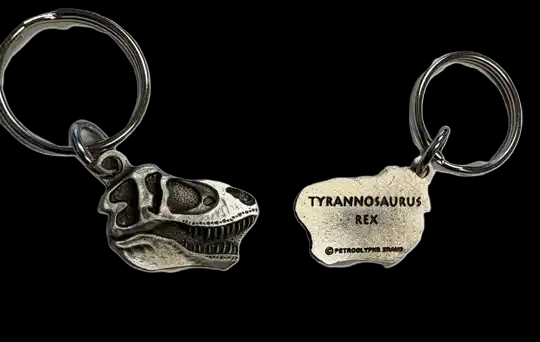 T-Rex Pewter Keychain SW1031