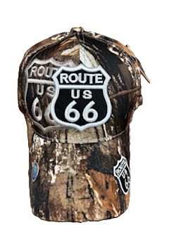Route 66 Ball Cap Camo RTBC2