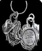 Grand Canyon  Western Keychain  Stock# 1828